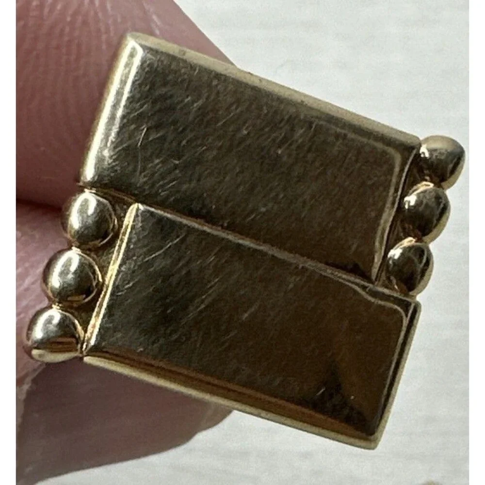 Vintage Swank Men’s Goldtone Gold Cuff Links
